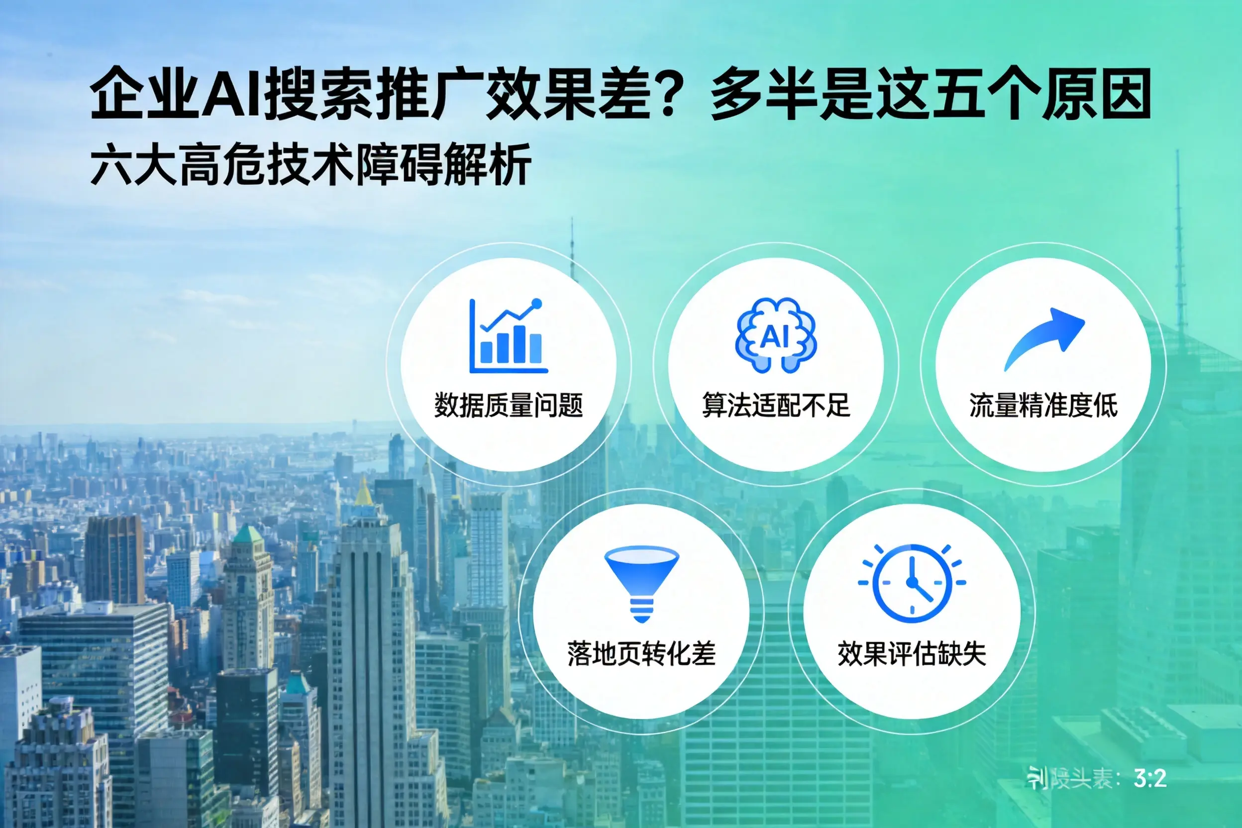 盖州企业AI搜索推广效果差?多半是这五个原因